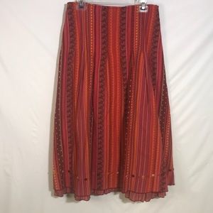 Per Una cotton maxi skirt